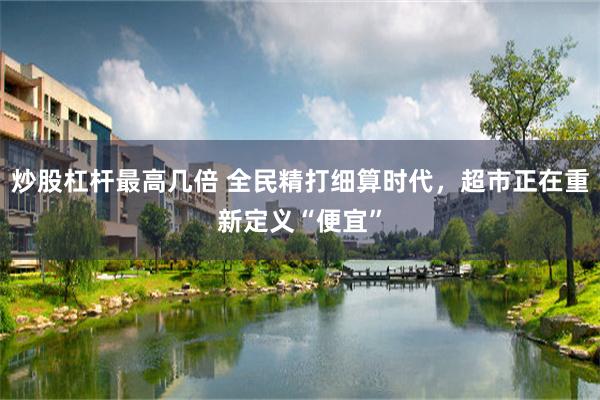 炒股杠杆最高几倍 全民精打细算时代,超市正在重新定义“便宜”