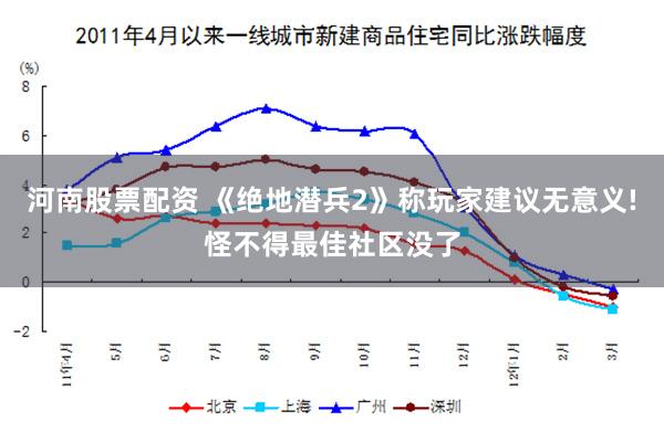 河南股票配资 《绝地潜兵2》称玩家建议无意义!怪不得最佳社区没了