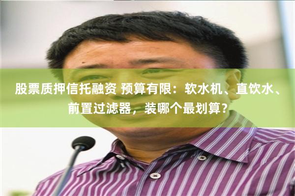 股票质押信托融资 预算有限：软水机、直饮水、前置过滤器，装哪个最划算？